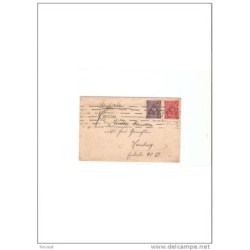 Carta con cuño de hamburgo de 1922