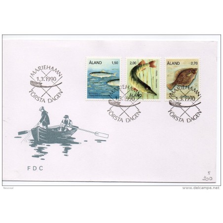 Carta de peces de  aland 1990