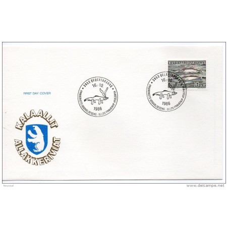 Carta de peces groendlandia 1986