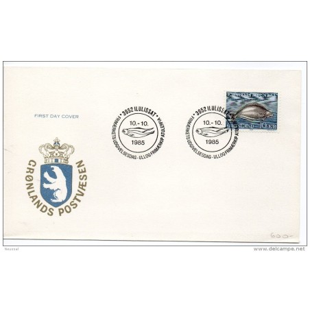Carta de peces groendlandia 1985