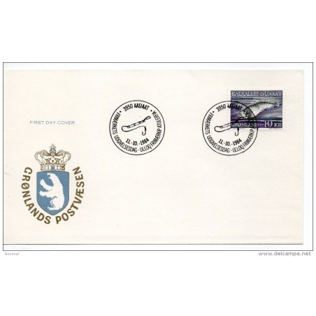 Carta de peces groendlandia 1984