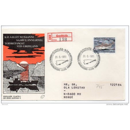 Carta de peces groendlandia 1981