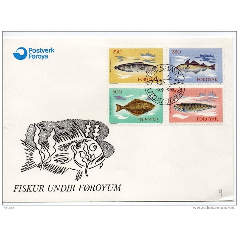 Carta de peces foroyar 1983 Carta de peces foroyar 1983