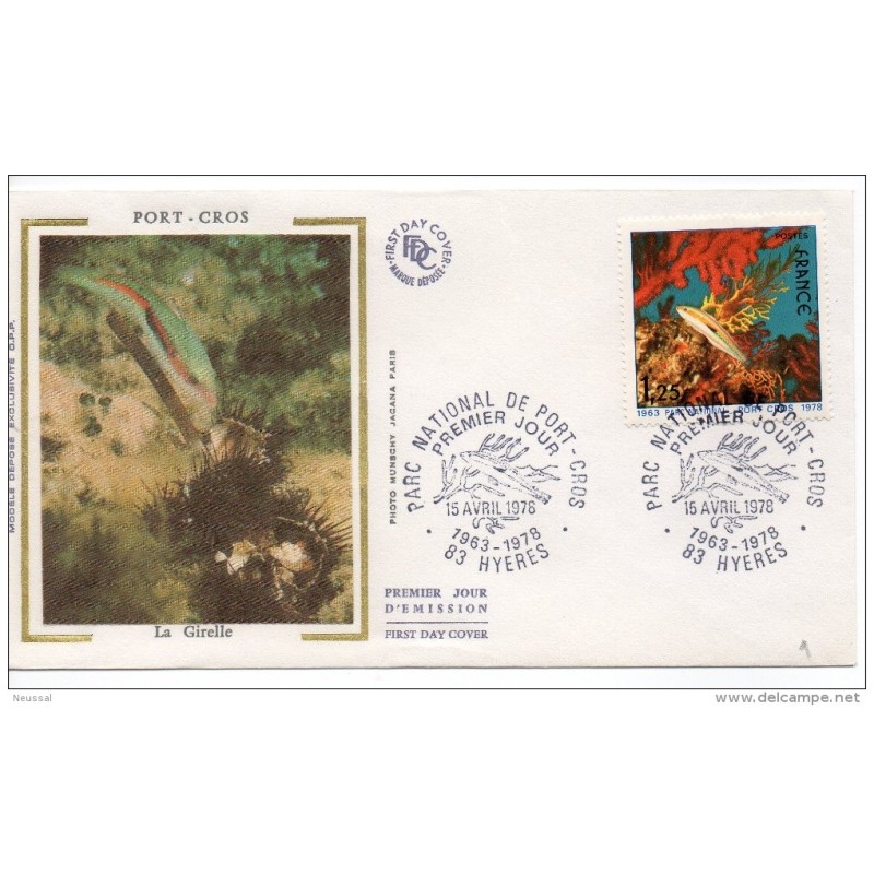 Carta de peces francia 1978 Carta de peces francia 1978
