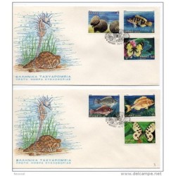 2 carta de peces de grecia de 1981