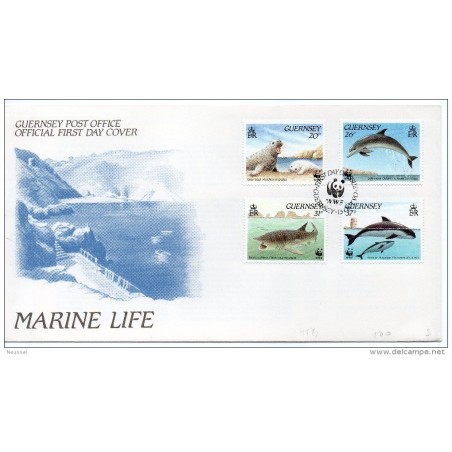 Carta de peces guernsey 1990
