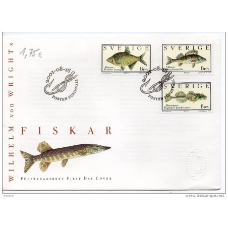 Carta de peces suecia de 2001
