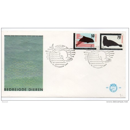 Carta de peces holanda de 1985