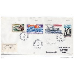 Carta de peces tierras australes de 1981