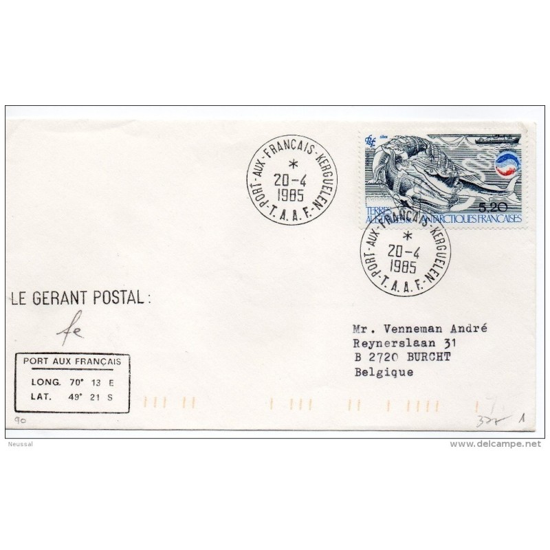 Carta de peces tierras australes de 1985 Carta de peces tierras australes de 1985