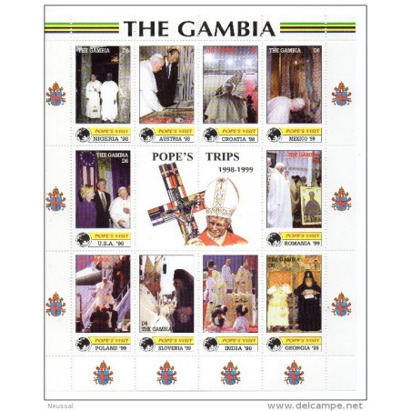 Serie n 312534  gambia  juan pablo II