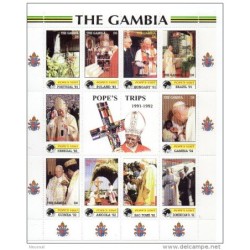 Serie n 303241 gambia  juan pablo II