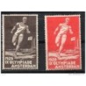 2 viñetas de 1928 juegos amsterdam