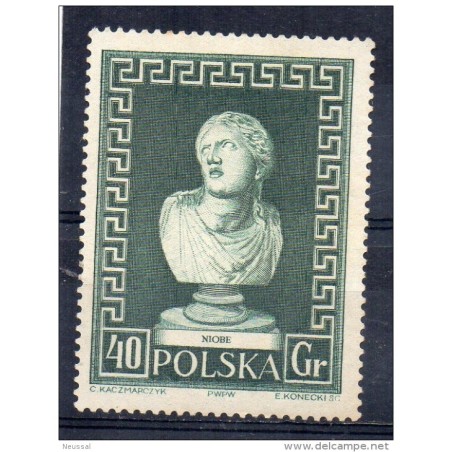 Sello n 878  polonia