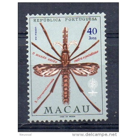 Sello n 398 macau