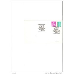 Carta con cuño de ajedrez 1999