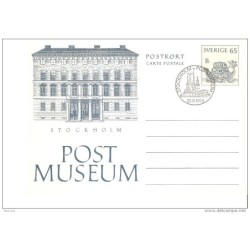 Entero postal de suecia 1973