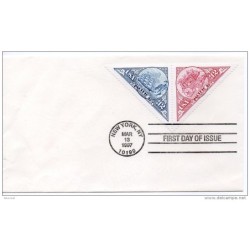 Carta de primer dia de 1997 usa
