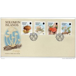 Carta de primer dia de salomon island 1984