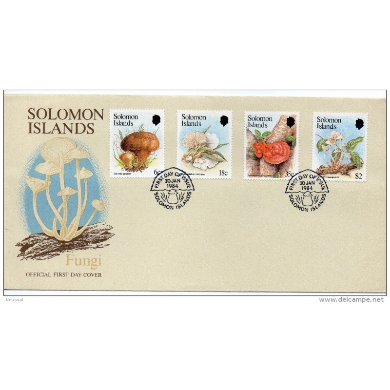 Carta de primer dia de salomon island 1984 Carta de primer dia de salomon island 1984