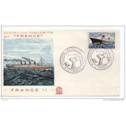 Sobre de primer dia de francia de 1962