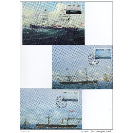3 tarjetas maxima de foroyar de 1983