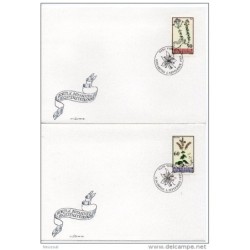 4 cartas serie de liechtenstein 1993