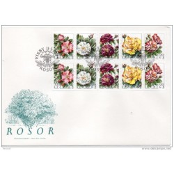 Carta de suecia de 1994 flora