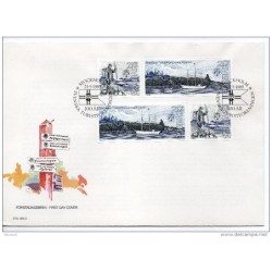 Carta de suecia de 1985 barcos