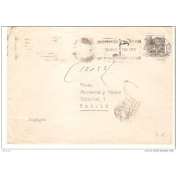 Carta de suiza de 1948 direccion madrid