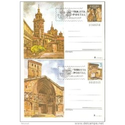 Entero postal  1234 con matasellos de primer dia