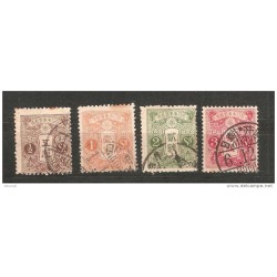 Sellos n 117118120 y 121  japon