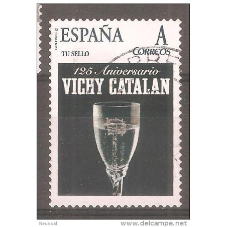 Sello personalizado usado 125 aniversario vichy catalan