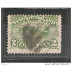 Sello n 36 newfoundland terranova  usado valor clave