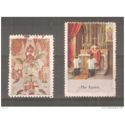 2 viñetas de la iglesia