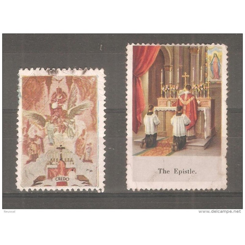 2 viñetas de la iglesia 2 viñetas de la iglesia