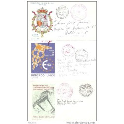 3 cartas con matasellos de servicios filatelicos1