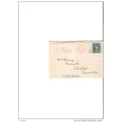 Carta de belgica de 1934