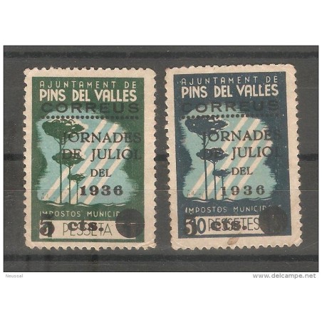 2 viñetas de pins del valles