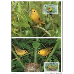 Serie de tarjeta postal   barbados 1991