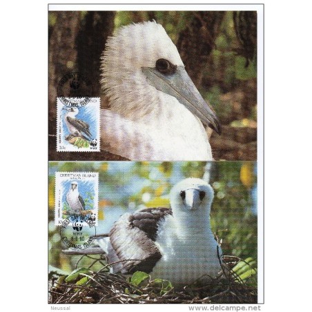 Serie de tarjeta postal   christmas island 1990