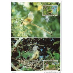 Serie de tarjeta postal   cook  island  1989