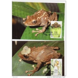 Serie de tarjeta postal  fiji 1988