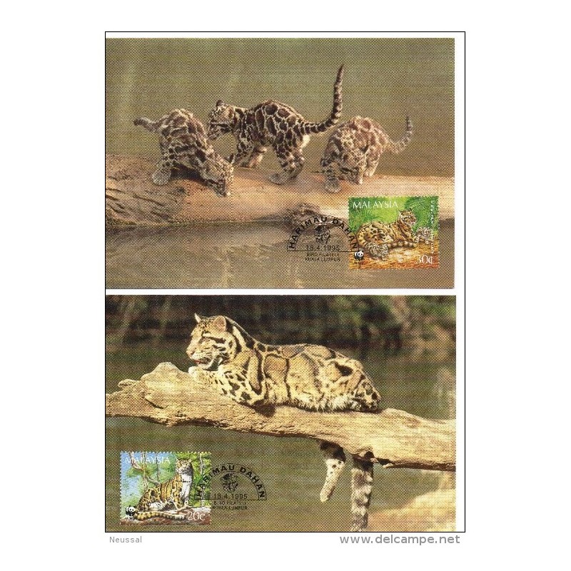 Serie de tarjeta postal malasia 1995 Serie de tarjeta postal malasia 1995