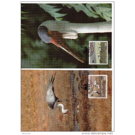 Serie de tarjeta postal  malawi 1987