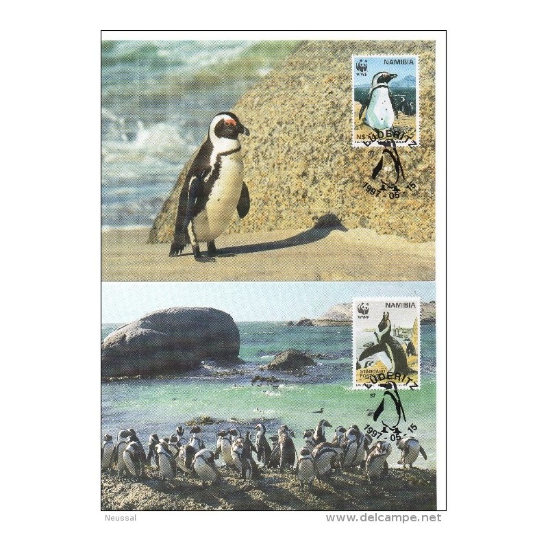 Serie de tarjeta postal namibia 1997 Serie de tarjeta postal namibia 1997