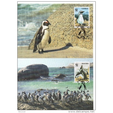 Serie de tarjeta postal  namibia 1997