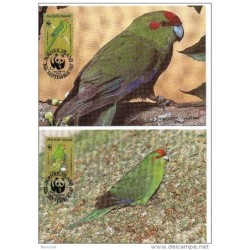 Serie de tarjeta postal  norfolk island 1987