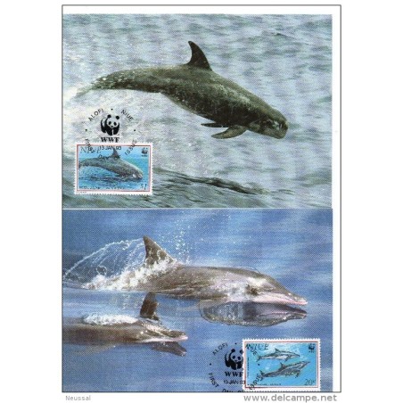 Serie de tarjeta postal  niue 1993