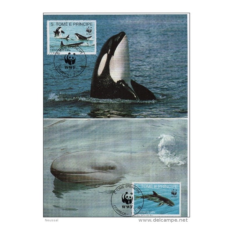 Serie de tarjeta postal st tome e principe 1992 Serie de tarjeta postal st tome e principe 1992